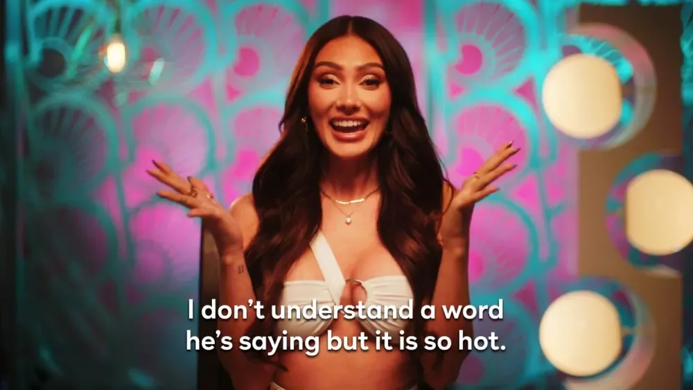 Peacock Love Language - Duolingo - Francesca Farago