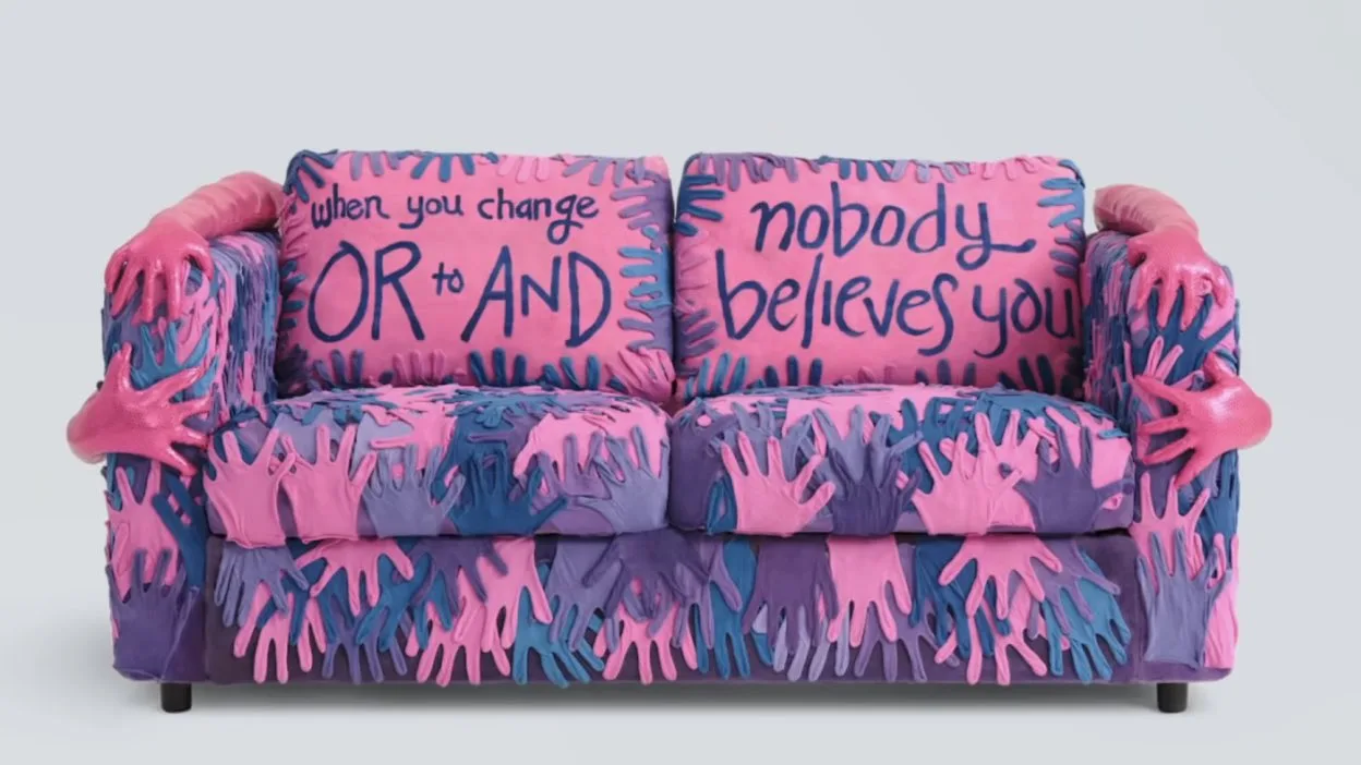 found this 8 thousand dollar couch on a curb