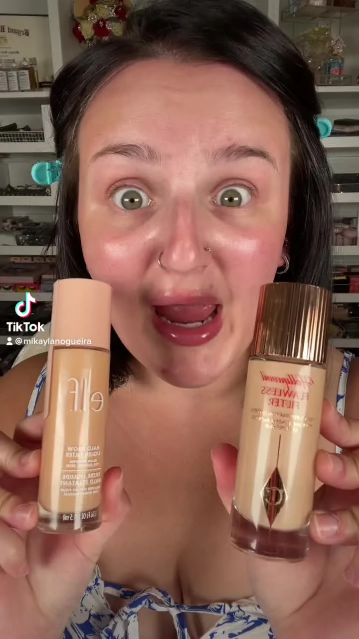 ELF COMING FOR CHARLOTTE TILBURY WITH A FLAWLESS FILTER DUPE??? #dupe #makeup #beauty #flawlessfilter
