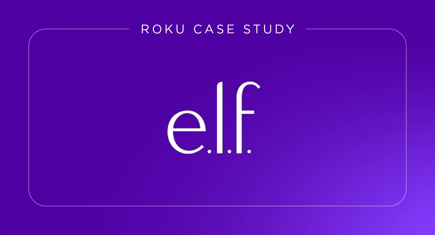 e.l.f. Beauty goes beyond the Big Game with its Roku home screen activation