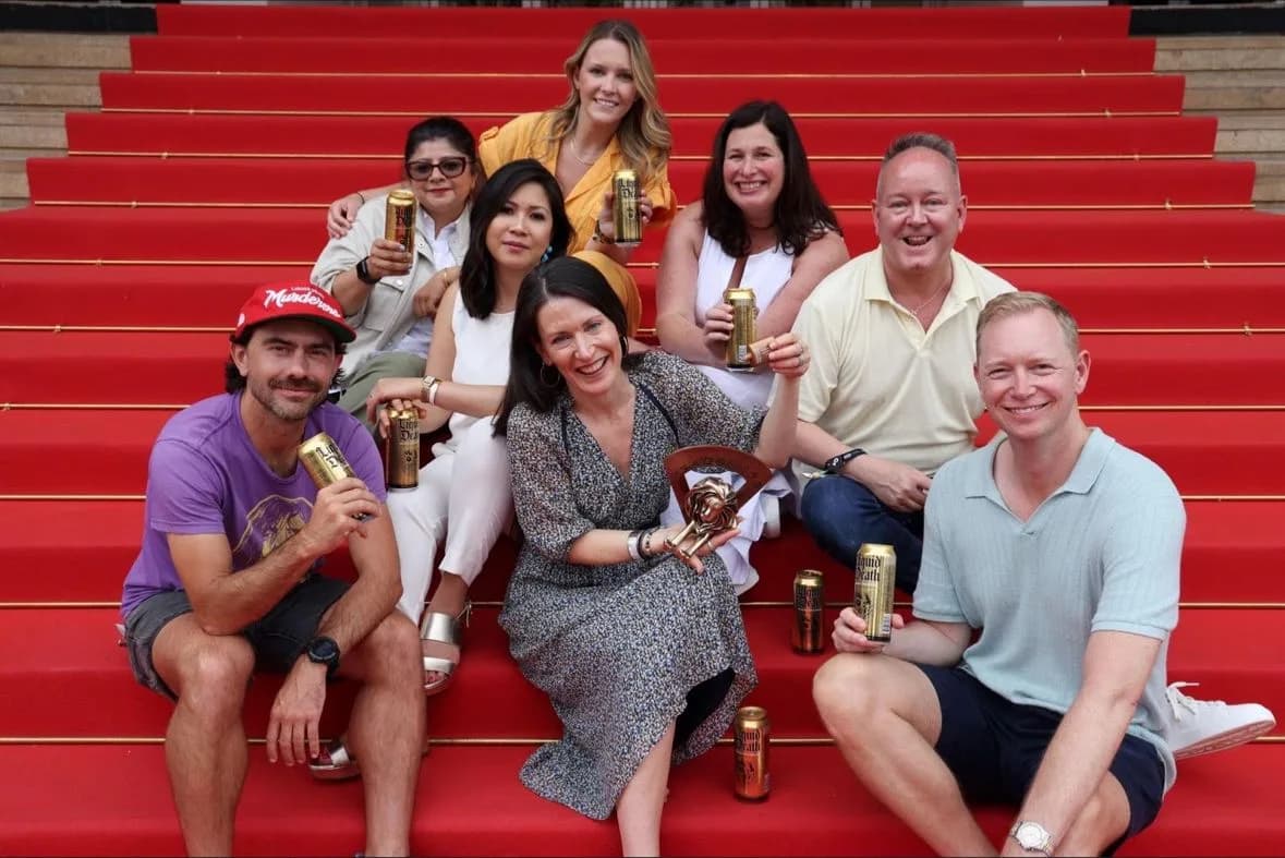 OMG our Cannes Lions International Festival of Creativity is covered in Bronzing Drops! 🦁🦁🦁 We are truly grateful to be recognized by the Cannes Jury with our fantastic partners at Liquid Death……