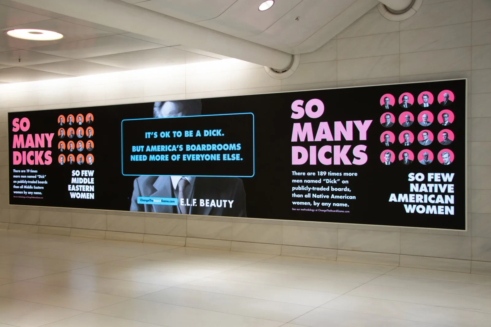 e.l.f. Beauty x OBERLAND Takeover Wall Street with “So Many Dicks” for Diversity and Inclusivity — Welcome to OBERLAND