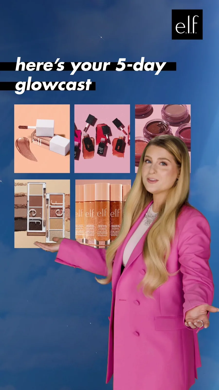 @meghantrainor with the glowcast: no matter how the weather influences your beauty routine (thanks @weatherchannel), it’s looking like 100% chance of GLOW ✨ When’s the last time you had a glow day?…