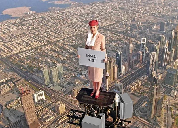Emirates releases behind-the-scenes footage of the latest Burj Khalifa stunt viral video - Campaign Middle East