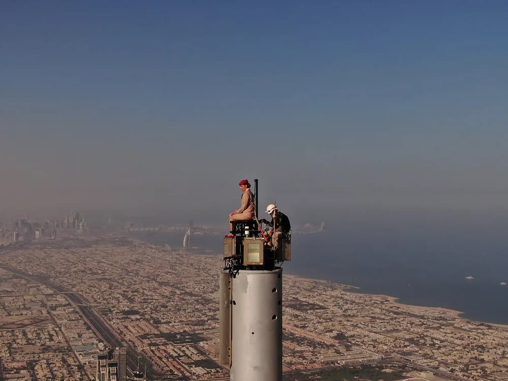 We're on top of the World - Emirates