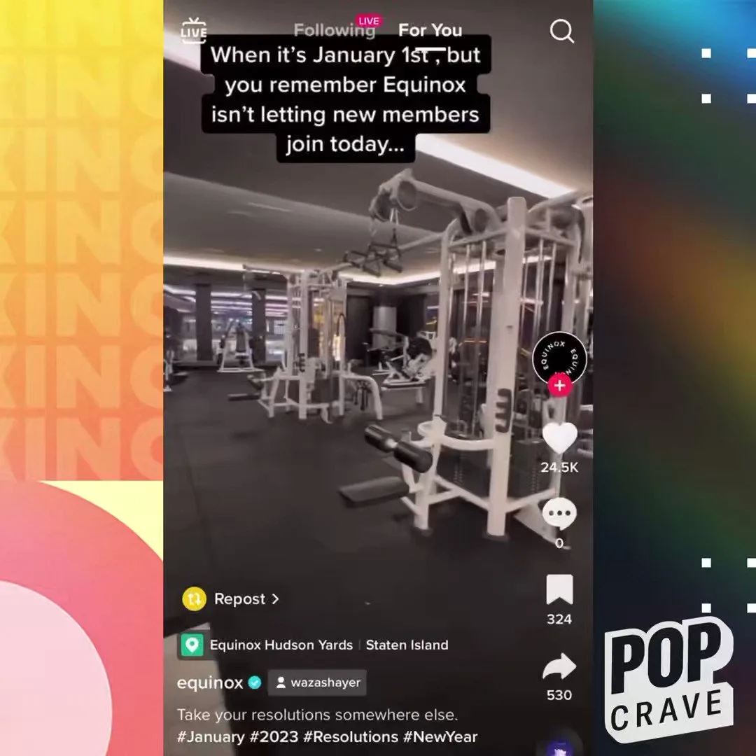 Luxury gym Equinox under fire after launching campaign announcing that they banned new members on January 1: “we are for people who constantly push themselves to those extremes, we can’t in good…