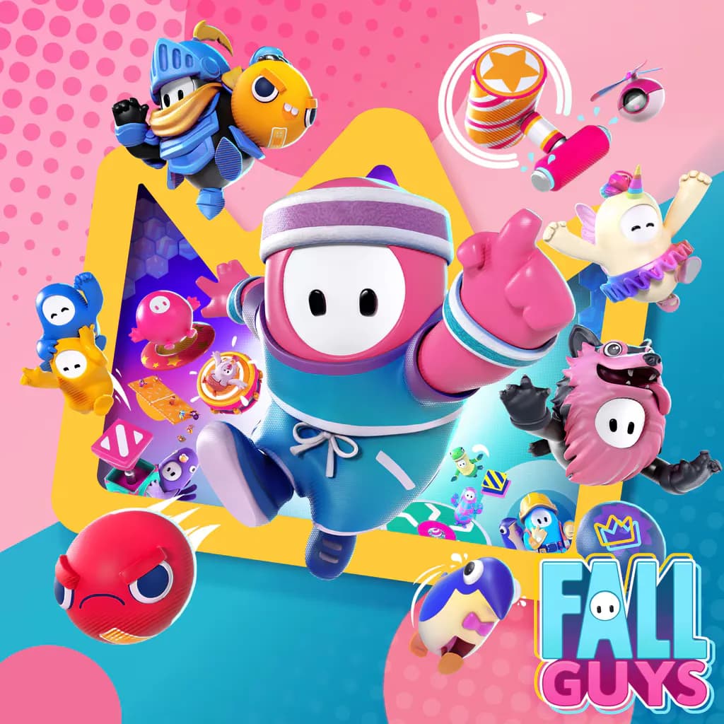 Official Fall Guys game artwork and product page.