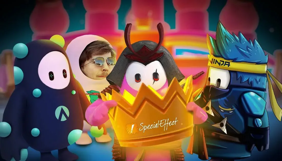 Official Battle of the Brands artwork showed the winning bidders around a SpecialEffect crown.