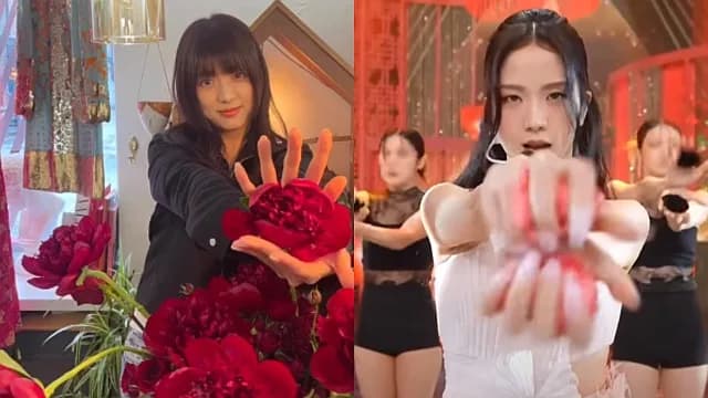 JISOO's Sister Takes Part in 'FLOWER' Challenge; Her Beauty Mesmerizes Many