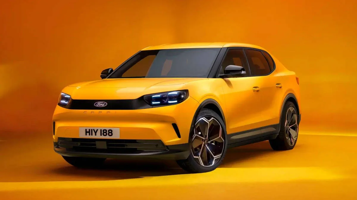 Ford unveils new model of legendary Capri to mixed reactions from fans of beloved original | LBC