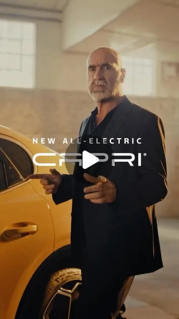 Ford UK on Instagram: "Did you see it? The Legend Is Back. The New All-Electric Ford Capri. #LegendIsBack #JeSuisCapri #FordCapri #ad"