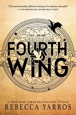 Fourth Wing: cover art