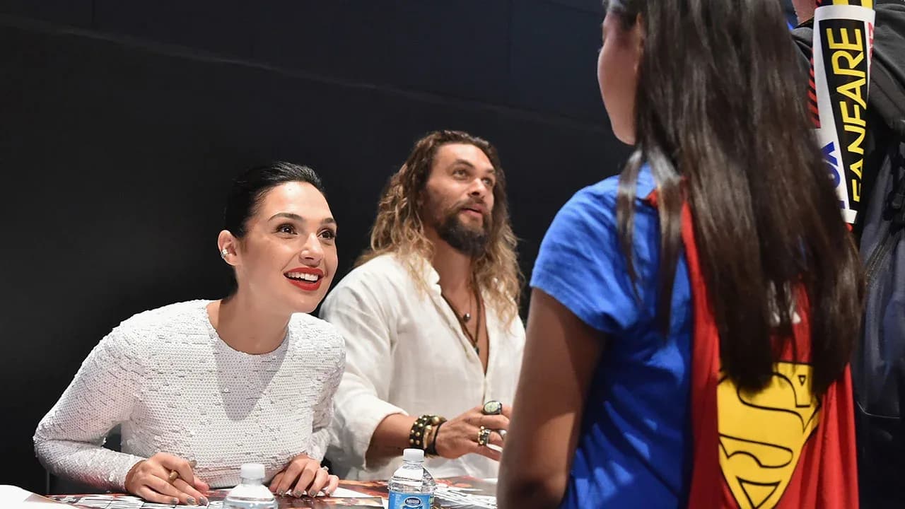 Gal Gadot Shares Sweet Moment with Little Girl Dressed as Wonder Woman -- See the Adorable Video!
