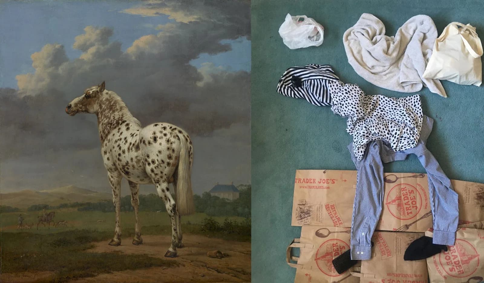 We challenge you to recreate a work of art with objects (and people) in your home. 🥇 Choose your favorite artwork 🥈 Find three things lying around your house⠀ 🥉 Recreate the artwork with those…