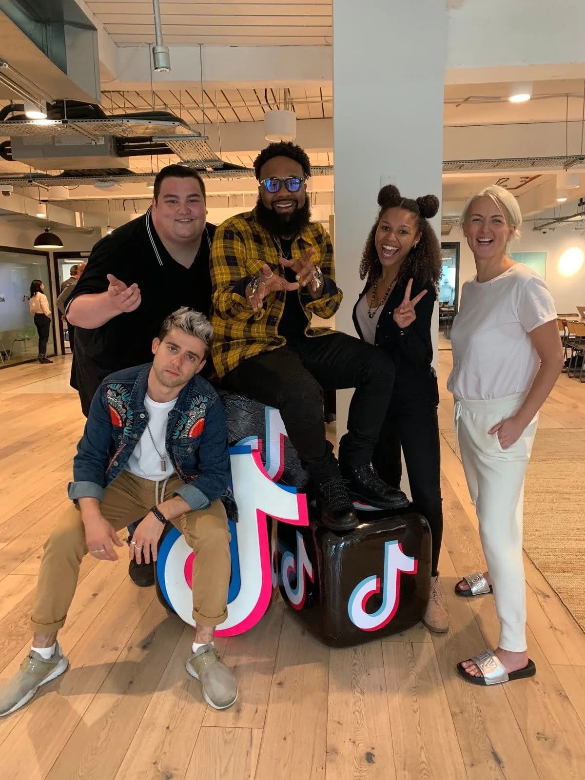 Blanco Brown visits TikTok UK office! - Newsroom | TikTok