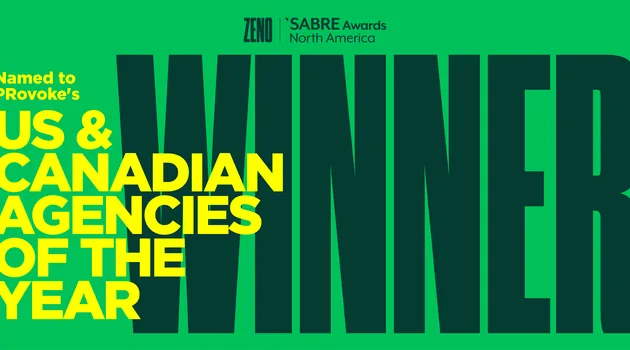 Zeno Group Wins Multiple Honors at the 2026 North American SABRE Awards