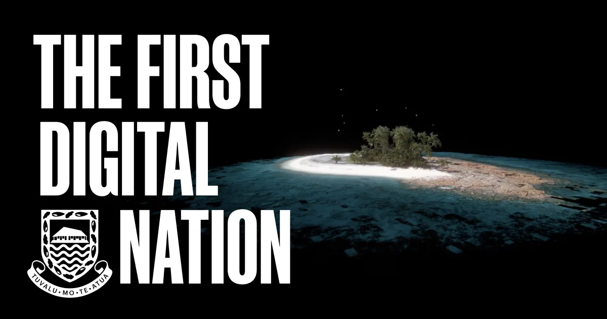 Official First Digital Nation campaign website and digital island.
