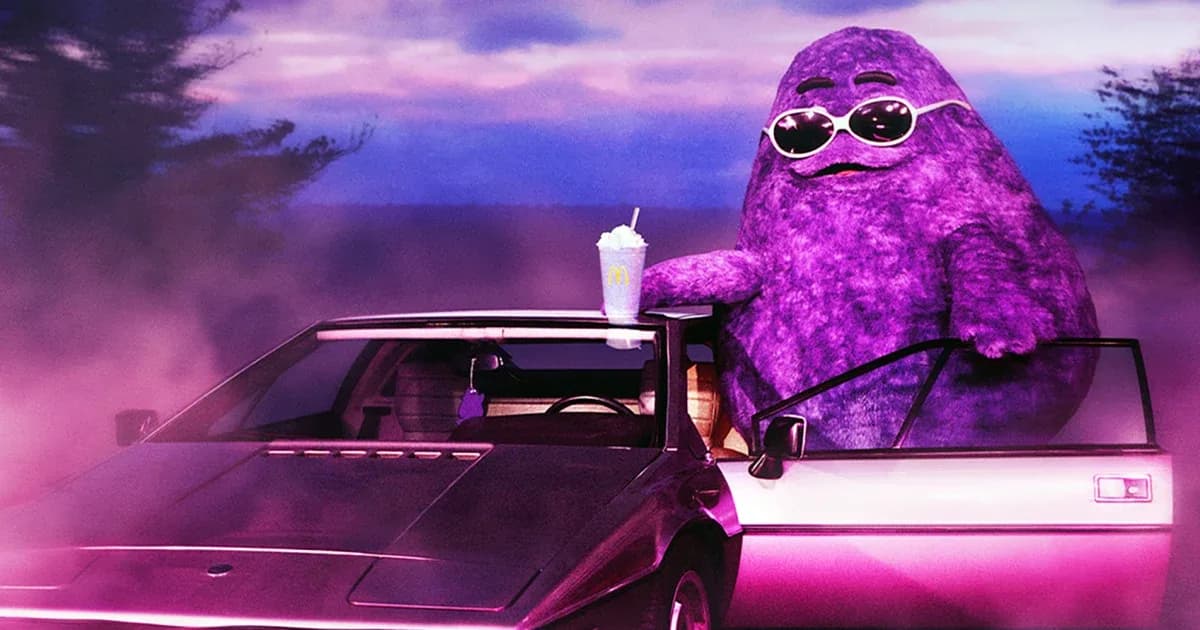 McDonald’s Grimace breaks his silence on TikTok trend