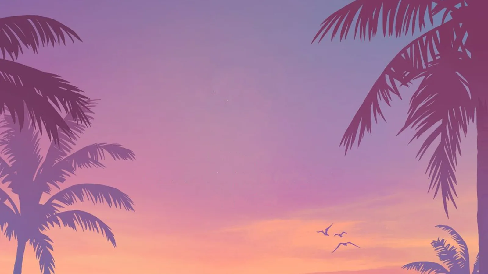 #DescricaoDaImagem Imagem com ilustração de um pôr do sol, com sombras de palmeiras dos dois lados, no centro há, na cor branca, um texto que diz "Dia do Samba. Theatro Municipal. Sábado, 2 de…