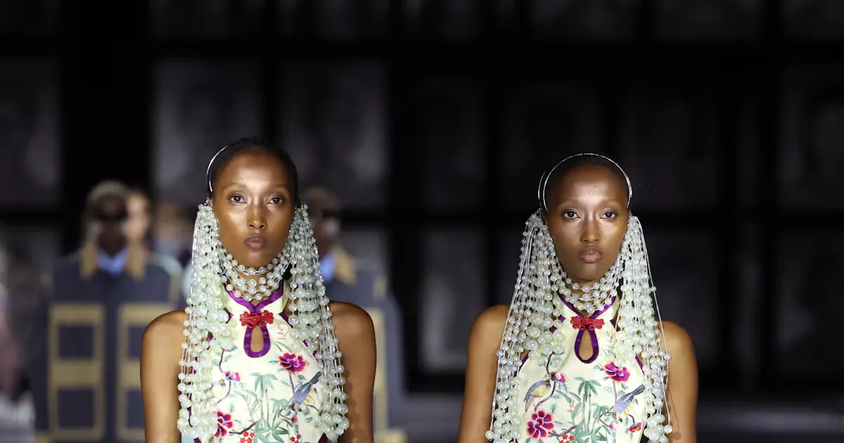 The Next Viral Pants Trend, Thanks To Gucci's Spring Show