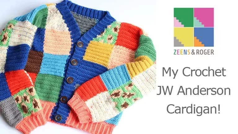 My Crochet JW Anderson Cardigan - Zeens and Roger