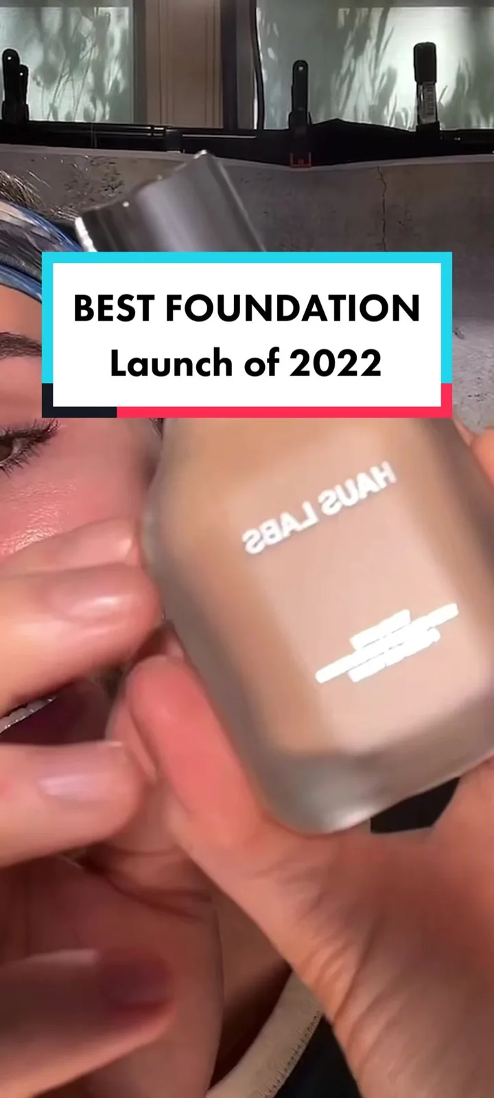 BEST Foundation of the year?! I THINK SO! 👨🏻🎨 @HausLabs Triclone Skin Tech Foundation checks everything off my list 😍Now available at HausLabs + Sephora 🥰 #AD #HausLabs