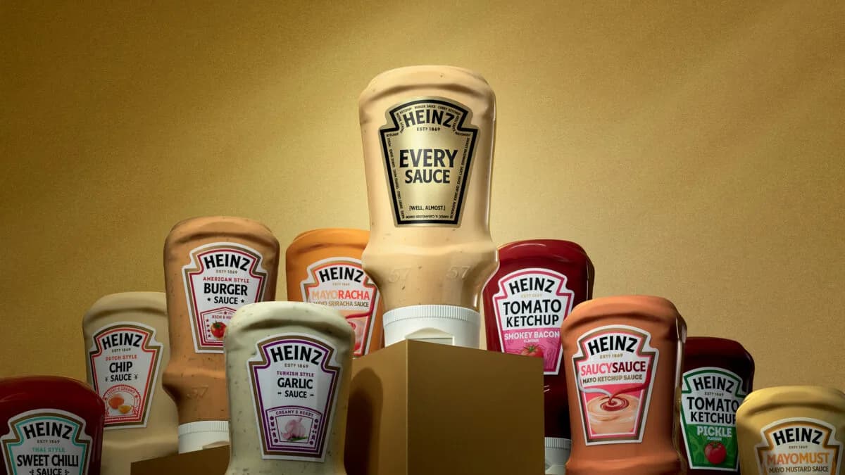 Heinz has enlisted its creative agency Wieden + Kennedy to combine fourteen of its sauces for a new product launch, which celebrates those who are..."obsauced".