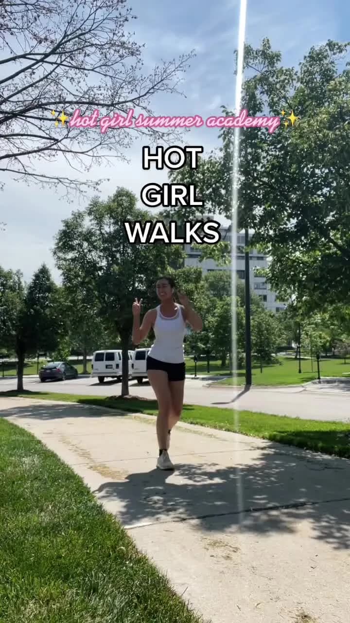my take on the #hotgirlwalk! (Originally by hot girl @exactlyliketheothergirls but my spin on it 🤓) #hotgirlsummer #walk