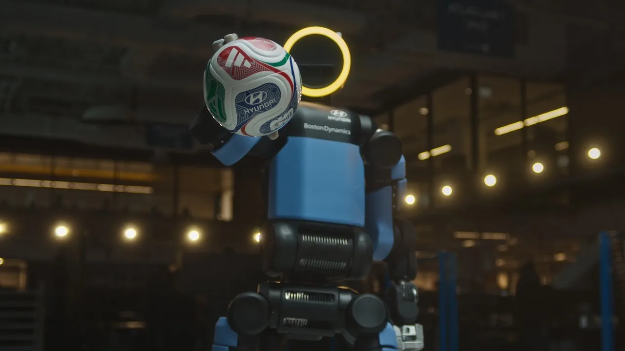 School of Football | The Ghost Rabona | Boston Dynamics x Hyundai