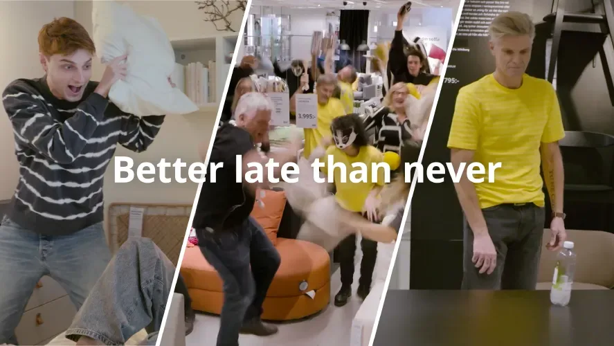 IKEA: Better late than never - The Clios