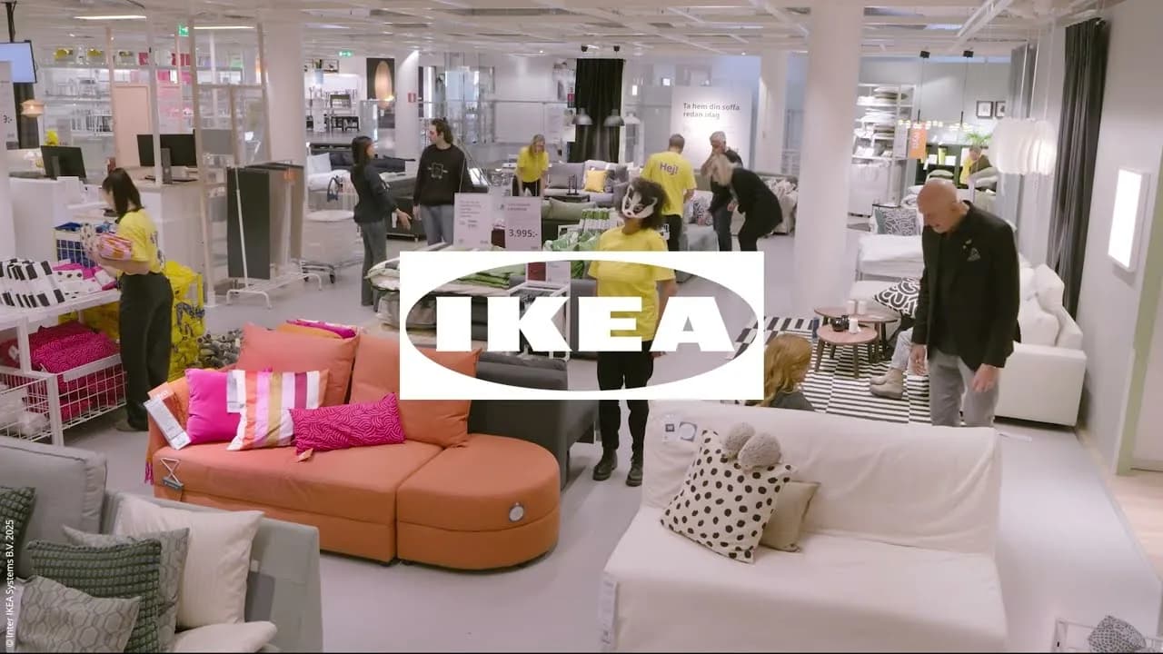 NEW WORK: Why is IKEA Sweden jumping on viral trends a decade too late?!? 🧐 Loyalty programs that reward customers with points aren’t exactly new. So when IKEA Sweden asked for a launch campaign… |…
