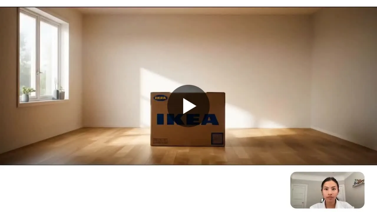 Recreating viral Ikea ad with Veo3 and Opal for Inner Child brand | Megan Li posted on the topic | LinkedIn