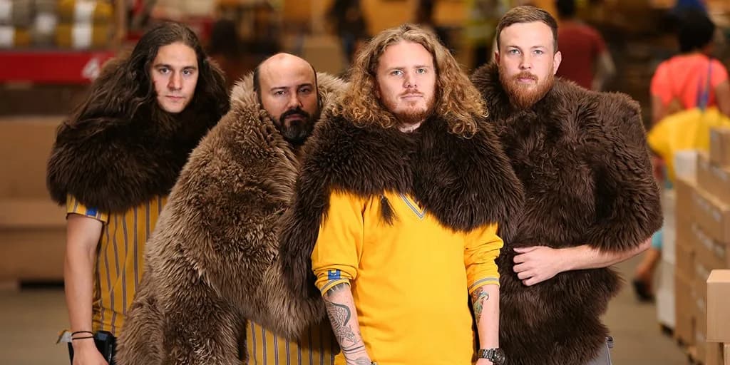 ‘Night gathers, and now my watch begins…’ The loyal SKOLD rug – as worn by the IKEA Night’s Watch