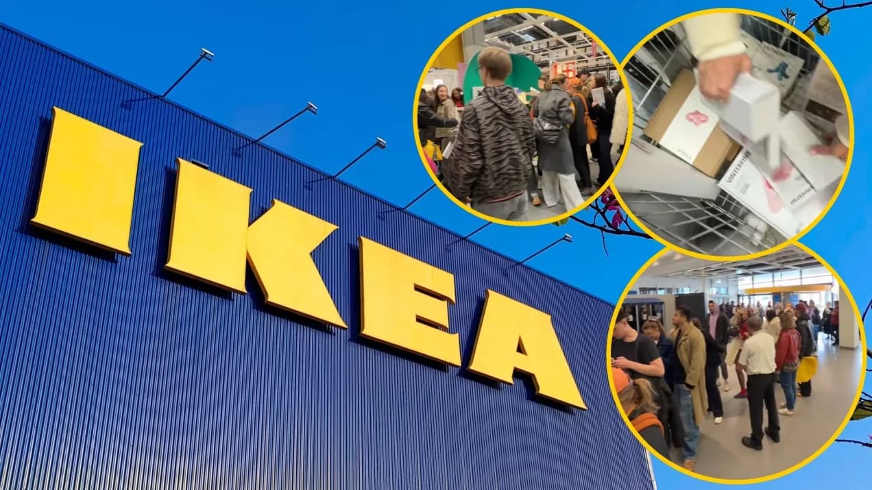 IKEA: klienci prawie stratowali pracowników. Tak walczono o nowe lampy i wazony