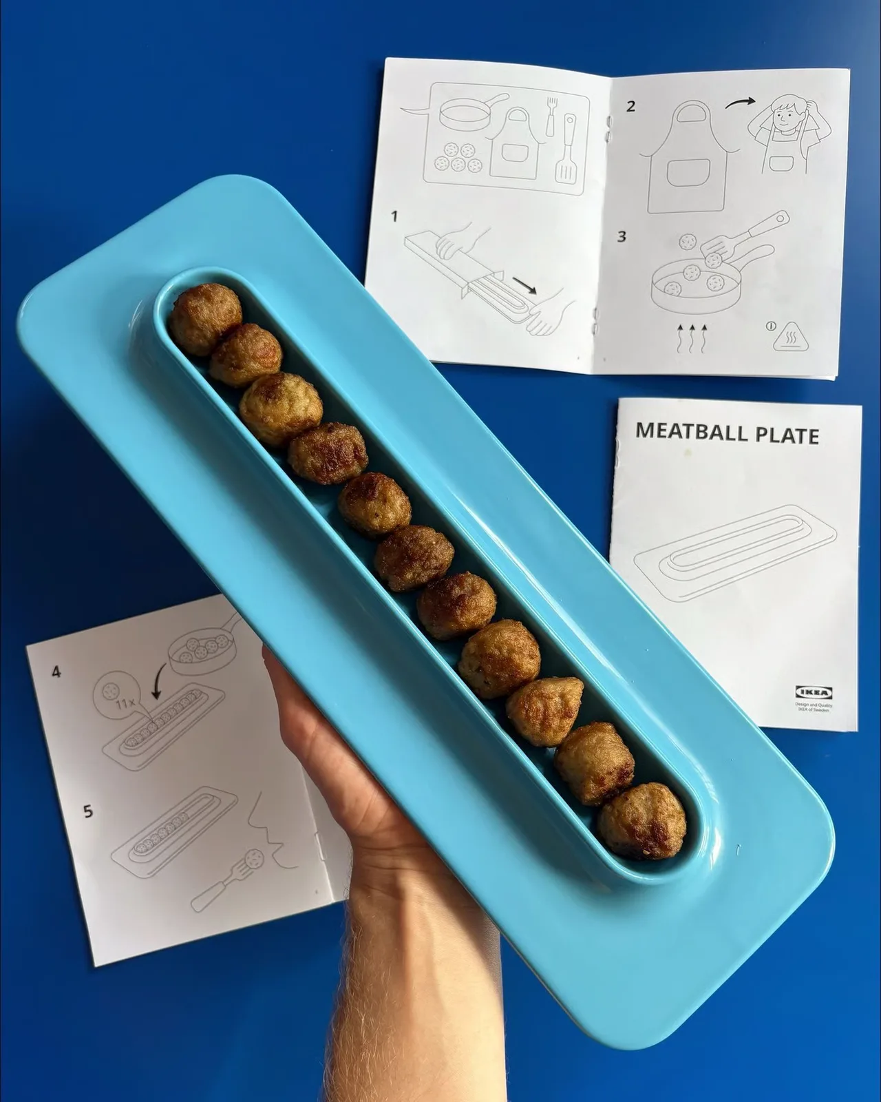First look at IKEA x Gustaf Westman: the new meatball plate - IKEA Global