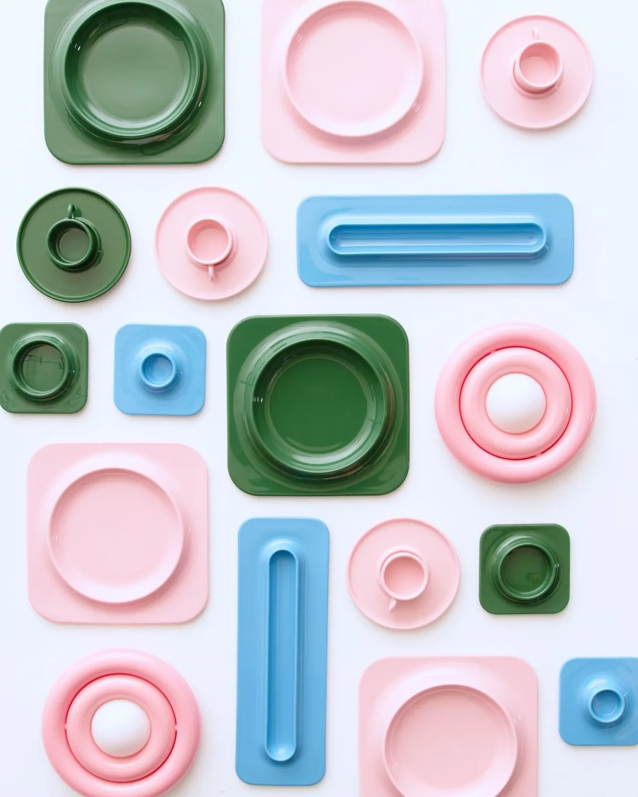 Official IKEA photograph of Westman’s winter tableware collection.