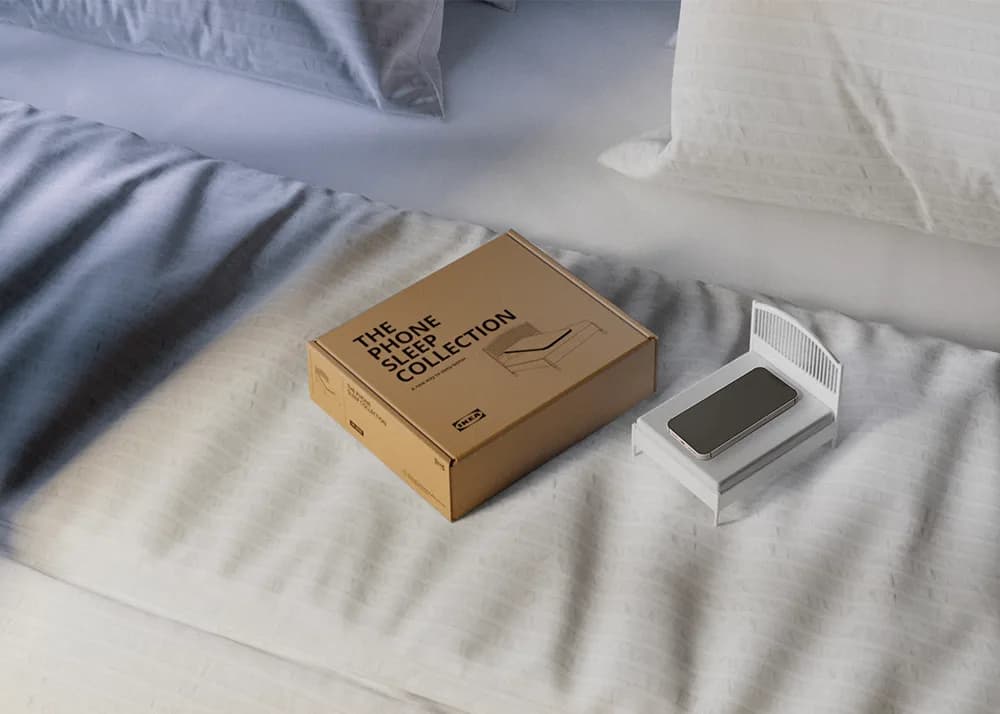 IKEA 'Phone Sleep Collection' tucks phones (and humans) in at night - Campaign Middle East