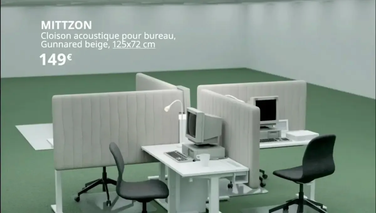 IKEA vous propose de vous faire un bureau façon Severance !