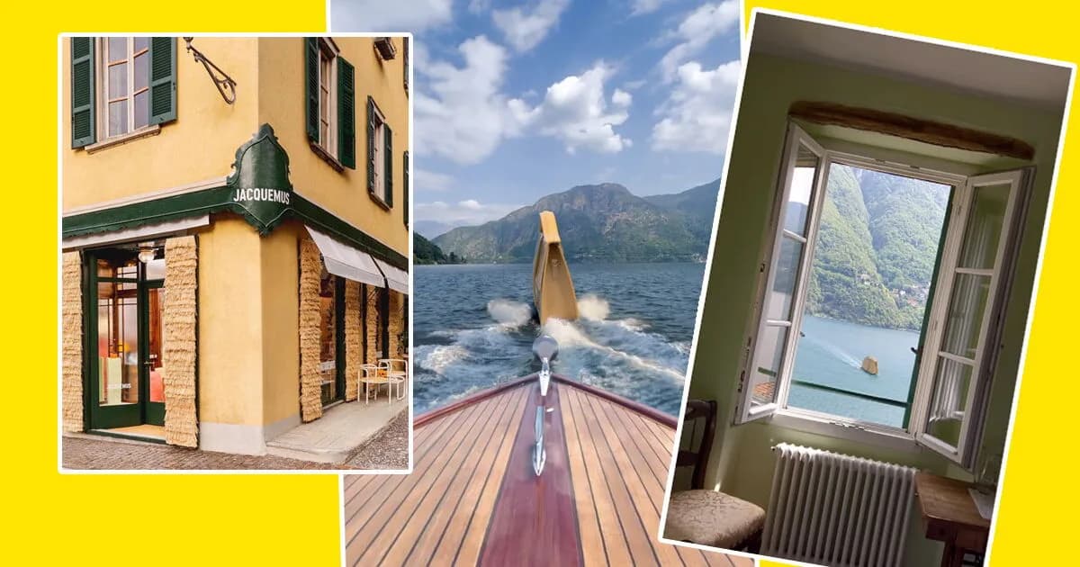 jacquemus bolsas lago di como