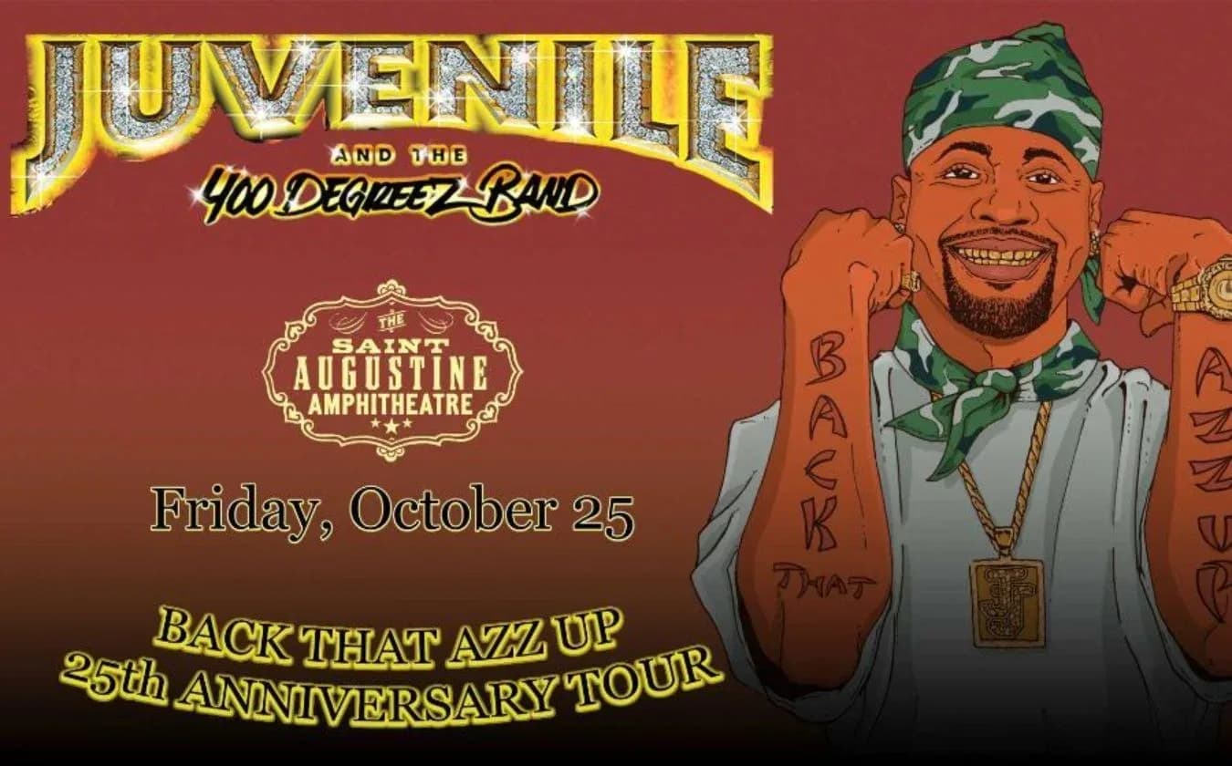 Juvenile: NPR Tiny Desk | St. Augustine Amphitheatre
