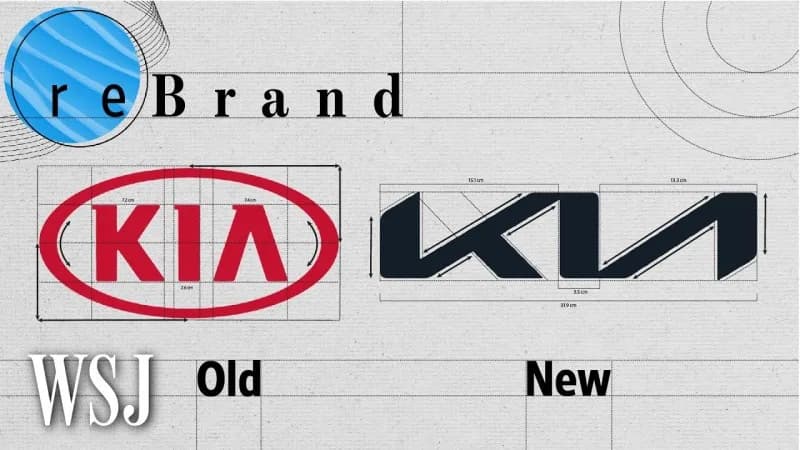 How Kia’s New Logo Aims to Challenge Tesla and Other EV Companies | WSJ Rebrand | Kia Worldwide | 34 comments