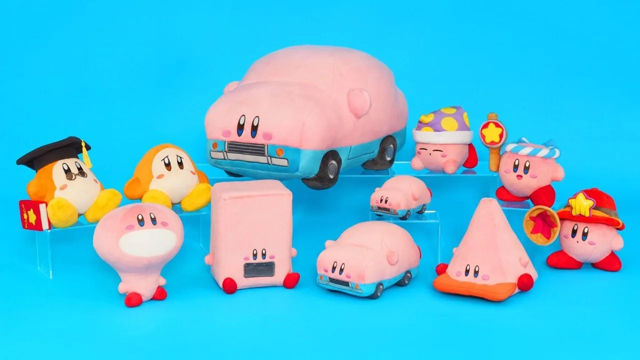 Deep Breath, Kirby Mouthful Mode Plushies Are Finally On Their Way