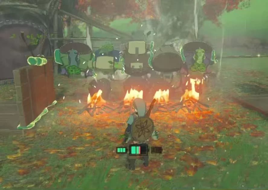 Ladies and gentlemen, I present you the Korok Rotisserie machine. #ZeldaTearsOfKingdom