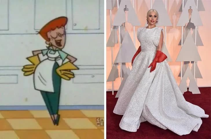 This performance needs more rubber gloves, tbh. @ladygaga #Oscars2015 http://t.co/2ErAONQqAp