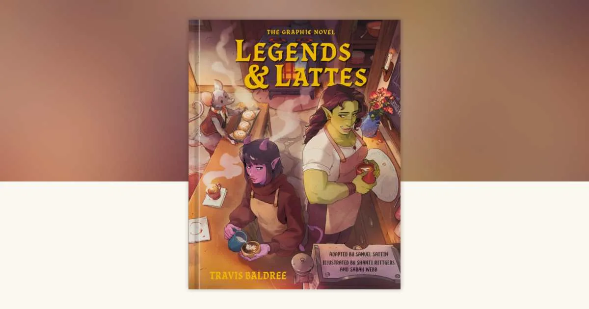 Legends & Lattes graphic novel cover