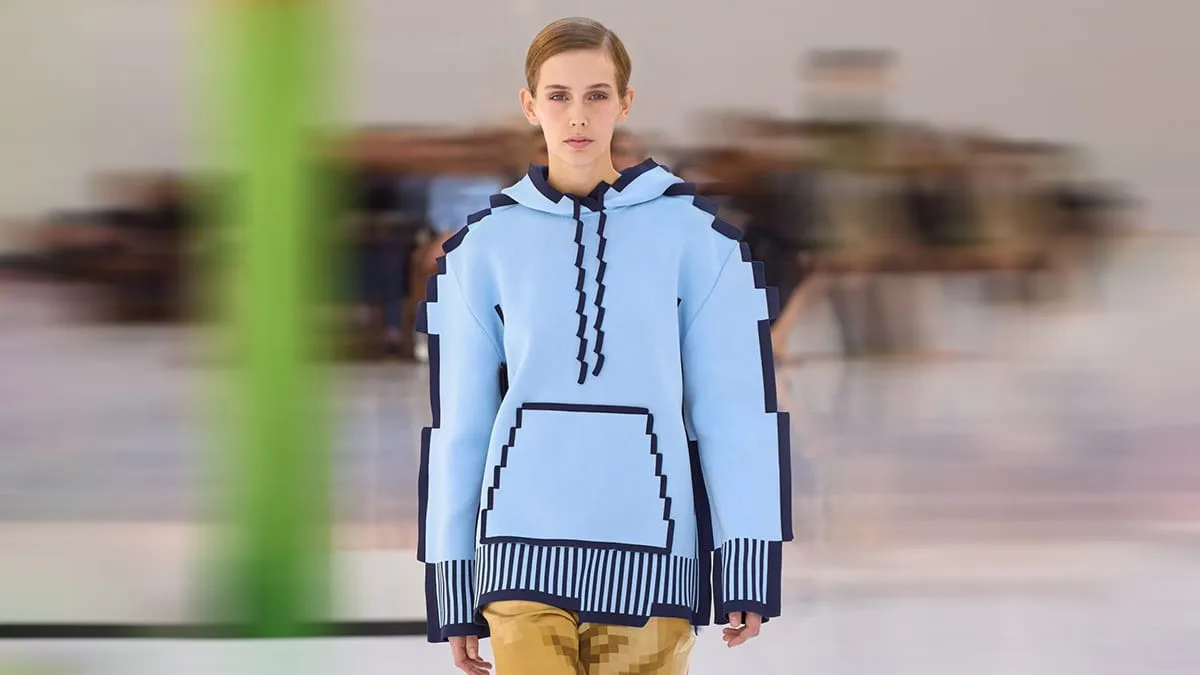 Metaverso da Moda: Roupas pixeladas aparecem na Paris Fashion Week - GKPB - Geek Publicitário