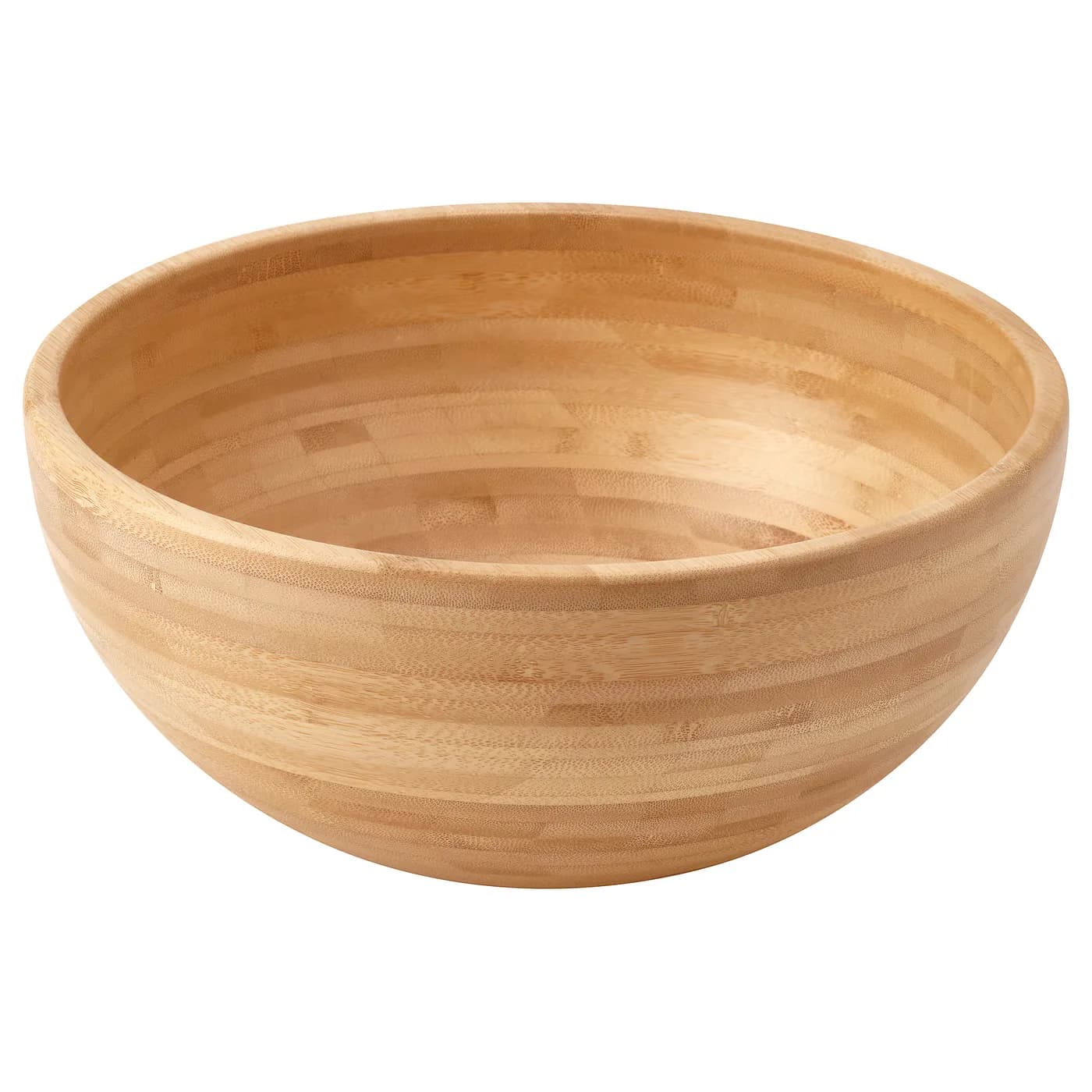 BLANDA MATT serving bowl, bamboo, 11"