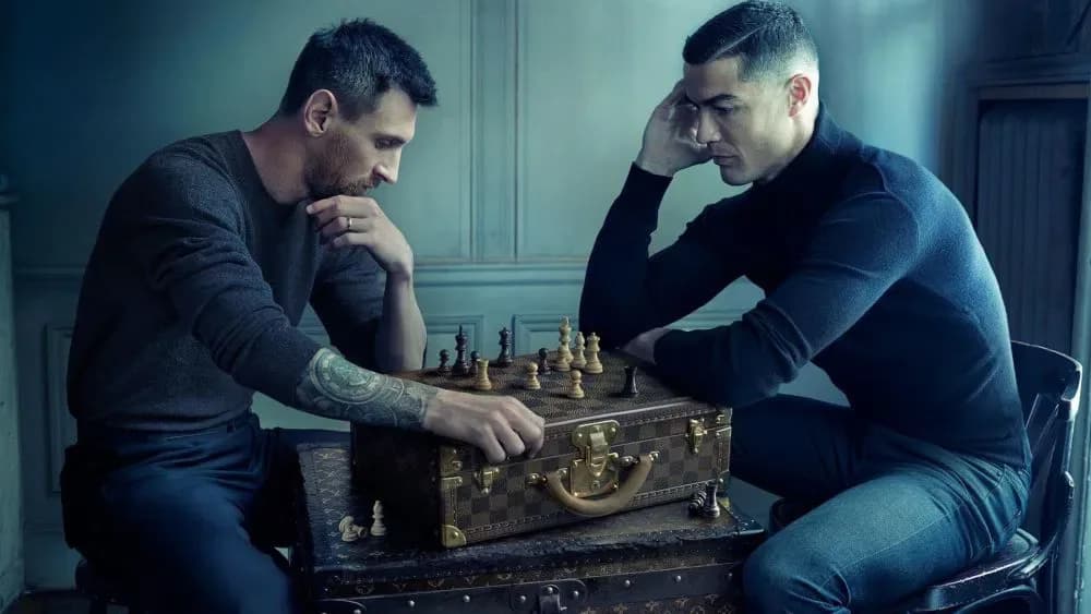 Carlsen and Nakamura chime on Messi and Ronaldo posing for Louis Vuitton before FIFA World Cup 2022