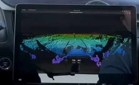 lol looks like Mark Rober edited in a Pixel image over the iPhone he was recording with. You can see the iPhone in the reflection.