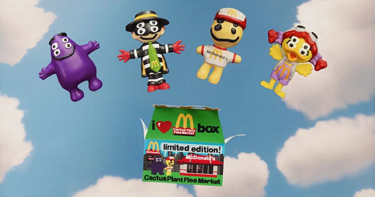 Limited edition McDonald's toys